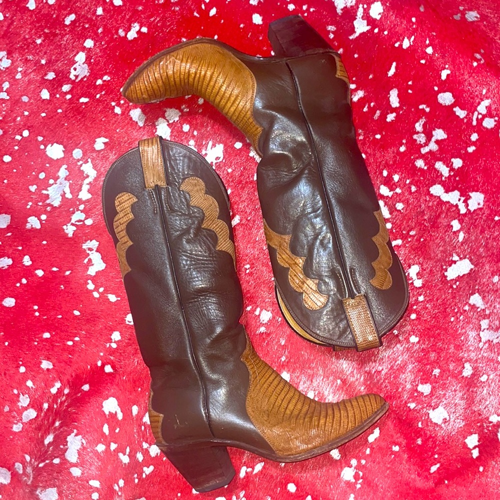 Vintage Justin Exotic Boots